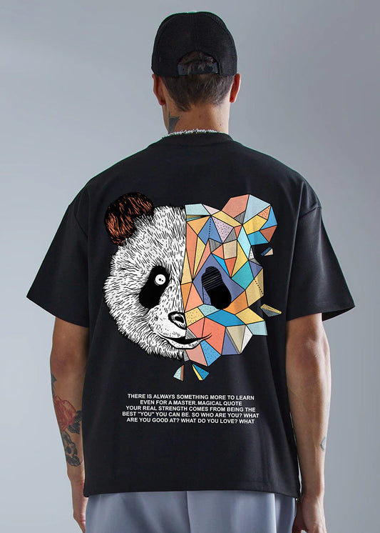 Savage Panda Men Oversized T-Shirt